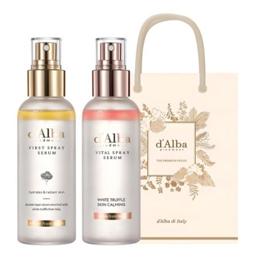 달바 화이트 트러플 퍼스트 스프레이 세럼 100ml + 바이탈 스프레이 세럼 100ml + 기프트백, 1개