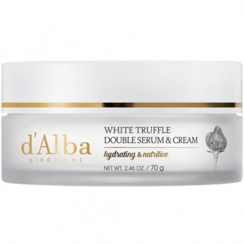 [비건뷰티] 달바 화이트 트러플 더블 세럼 앤 크림, 70g, 1개